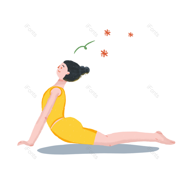 插画图片,素材元素,人物PNG,运动免抠素材